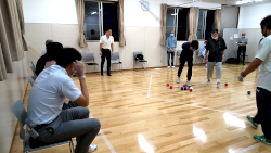 ボッチャ交流会の様子