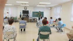 令和5年度　第2回介護予防ボッチャ体験会の様子