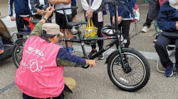 タンデムサイクリングプロジェクト2023坊勢島の様子