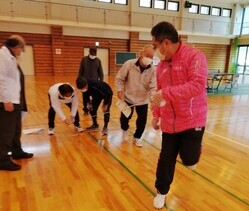 令和3年度 神河町体育協会指導者講習会の様子