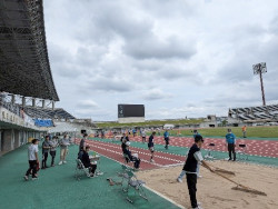 のじぎくスポーツ大会(陸上)の様子