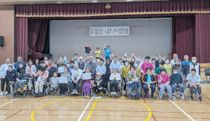 第10回たんばボッチャ交流大会の様子