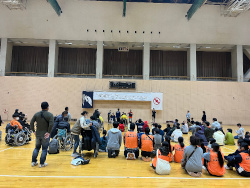 宝塚オープンボッチャ大会の様子