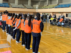 宝塚オープンボッチャ大会の様子