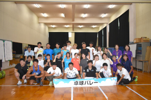 兵庫大学での障害スポーツ体験授業の様子