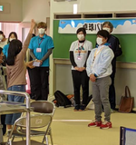 第2回浜坂卓球バレー交流フェスタの様子