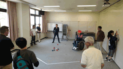ボッチャミニ勉強会の様子