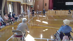 第8回たんばボッチャ交流大会の様子