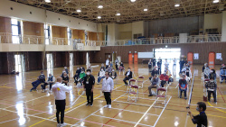 第8回たんばボッチャ交流大会の様子