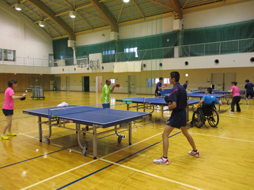 兵庫県障害者スポーツ推進プロジェクト障害者アスリートマルチサポート事業　卓球競技練習会