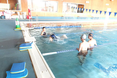 兵庫県障害者スポーツ推進プロジェクト障害者アスリートマルチサポート事業　水泳競技練習会