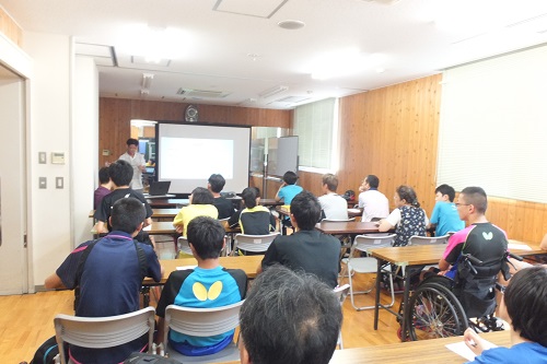 兵庫県障害者スポーツ推進プロジェクト障害者アスリートマルチサポート事業　卓球競技練習会