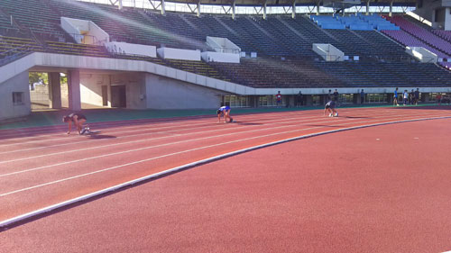 兵庫県障害者スポーツ推進プロジェクト障害者アスリートマルチサポート事業　陸上競技練習会・記録会