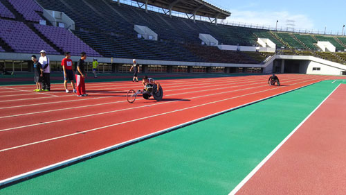 兵庫県障害者スポーツ推進プロジェクト障害者アスリートマルチサポート事業　陸上競技練習会・記録会