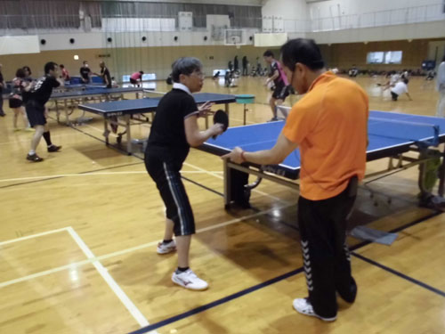 兵庫県障害者スポーツ推進プロジェクト障害者アスリートマルチサポート事業　卓球競技練習会