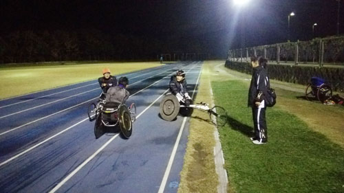 兵庫県障害者スポーツ推進プロジェクト障害者アスリートマルチサポート事業　陸上競技練習会