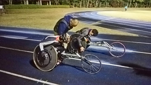 兵庫県障害者スポーツ推進プロジェクト障害者アスリートマルチサポート事業　陸上競技練習会