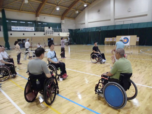 兵庫県障害者スポーツ推進プロジェクト障害者アスリートマルチサポート事業　アーチェリー競技練習会・記録会・交流会