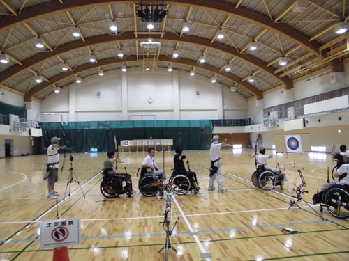 兵庫県障害者スポーツ推進プロジェクト障害者アスリートマルチサポート事業　アーチェリー競技練習会・記録会・交流会