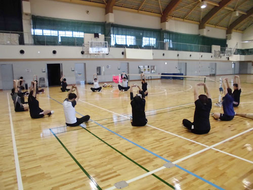 兵庫県障害者スポーツ推進プロジェクト障害者アスリートマルチサポート事業　シッティングバレーボール競技練習会・記録会・交流会