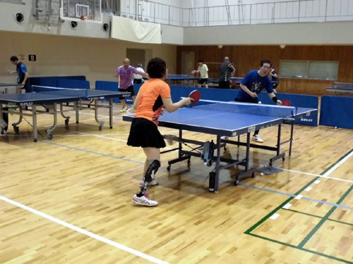 兵庫県障害者スポーツ推進プロジェクト障害者アスリートマルチサポート事業　卓球競技練習会