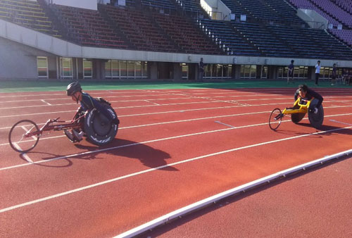 兵庫県障害者スポーツ推進プロジェクト障害者アスリートマルチサポート事業　陸上競技練習会・記録会・交流会