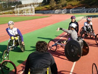 兵庫県障害者スポーツ推進プロジェクト障害者アスリートマルチサポート事業　陸上競技練習会