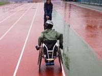 兵庫県障害者スポーツ推進プロジェクト障害者アスリートマルチサポート事業　陸上競技練習会