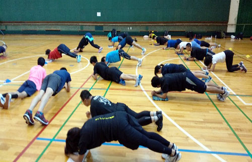障害者アスリートマルチサポート事業　陸上競技練習会