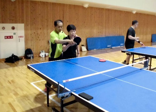障害者アスリートマルチサポート事業　卓球競技練習会