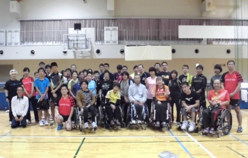 障害者アスリートマルチサポート事業　卓球競技練習会