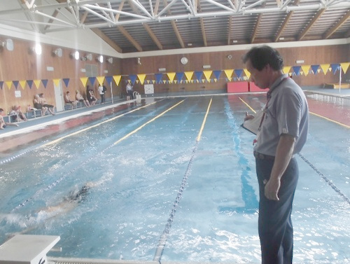 一般スポーツ団体との交流事業　水泳競技交流会兼泳力検定会