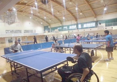 障害者アスリートマルチサポート事業　卓球競技練習会