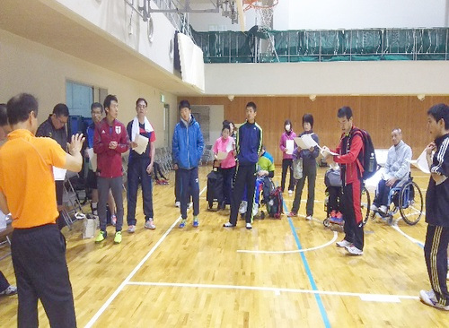 障害者アスリートマルチサポート事業　卓球競技練習会