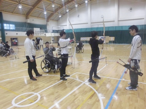 障害者アスリートマルチサポート事業　アーチェリー競技練習会・記録会・競技会