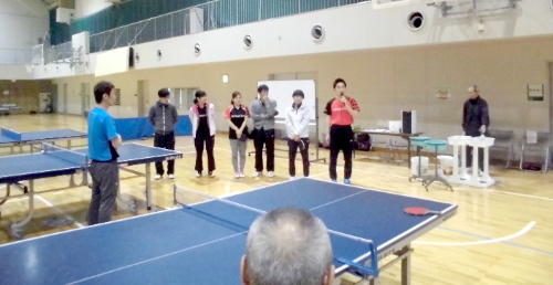 障害者アスリートマルチサポート事業　卓球競技練習会・交流会