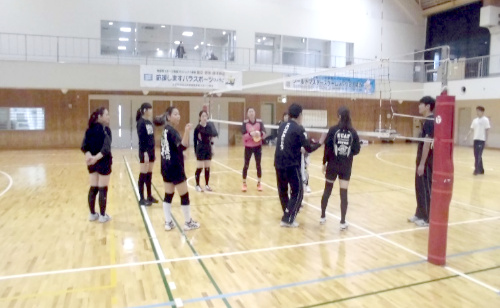 一般スポーツ団体との交流事業　バレーボール競技交流会