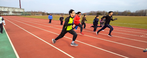 障害者アスリートマルチサポート事業　陸上競技練習会