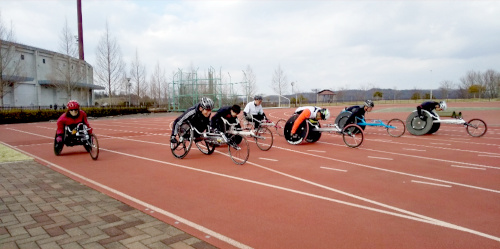 障害者アスリートマルチサポート事業　陸上競技練習会