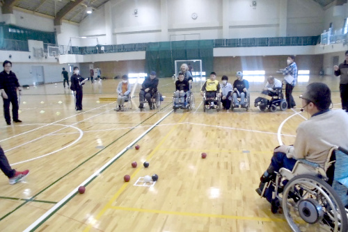 障害者アスリートマルチサポート事業　ボッチャ競技練習会