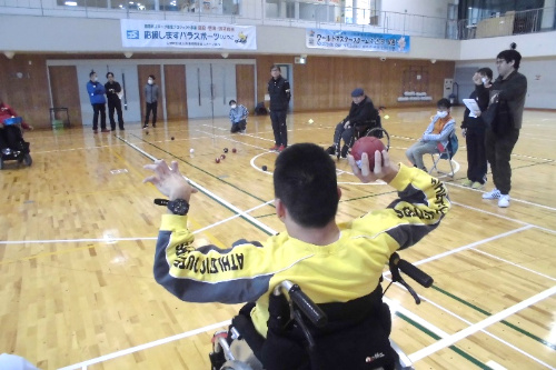 障害者アスリートマルチサポート事業　ボッチャ競技練習会