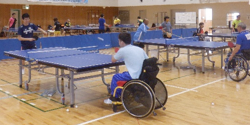 障害者アスリートマルチサポート事業　卓球競技練習会