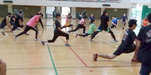 障害者アスリートマルチサポート事業　陸上競技練習会