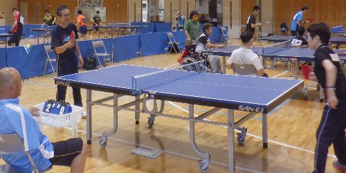 障害者アスリートマルチサポート事業　卓球競技練習会