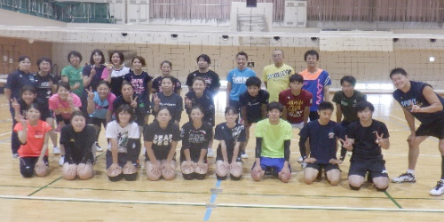 一般スポーツ団体との交流事業　バレーボール競技交流会