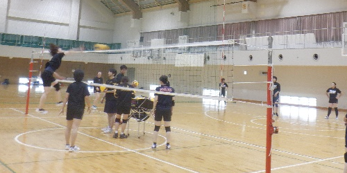 一般スポーツ団体との交流事業　バレーボール競技交流会
