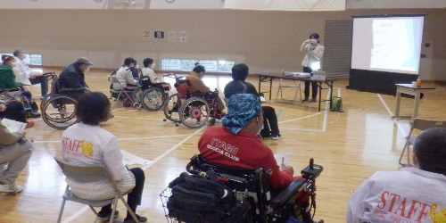 障害者アスリートマルチサポート事業　ボッチャ練習会