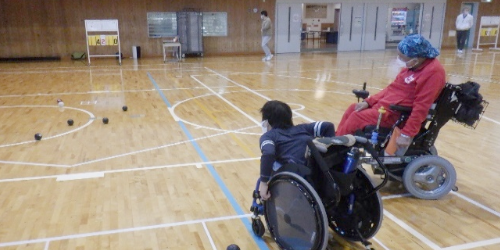 障害者アスリートマルチサポート事業　ボッチャ練習会