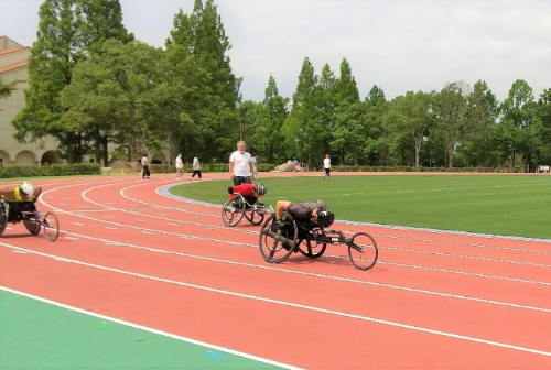 障害者アスリートマルチサポート事業　陸上競技練習会