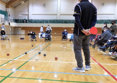 障害者アスリートマルチサポート事業　ボッチャ競技練習会、競技会